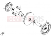 CFMOTO UFORCE 600 (CF600-5) PRIMARY SHEAVE