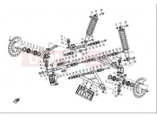 CFMOTO UFORCE 600 (CF600-5) FRONT SUSPENSION