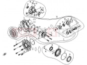 CFMOTO UFORCE 600 (CF600-5) REAR AXLE