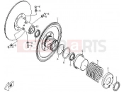 CFMOTO UFORCE 600 (CF600-5) SECONDARY SHEAVE - E16
