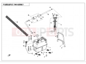 CFMOTO 2013 UTV UFORCE 600 (CF600-5) FUEL TANK