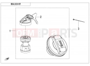 CFMOTO UFORCE 600 (CF600UTR) LOCK KIT - F01-A-V2