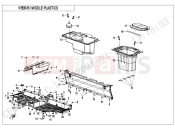 CFMOTO 2021 UTV UFORCE 600 (CF600UTR [T1b] ) MIDDLE PLASTICS - F04-3