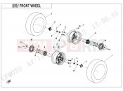 CFMOTO 2021 UTV UFORCE 600 (CF600UTR [T1b] ) FRONT WHEEL - F07