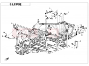 FRAME - F03 - CFMOTO UFORCE 600 (CF600UTR [T1b] ) 2023
