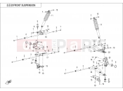 FRONT SUSPENSION - F05 - CFMOTO UFORCE 600 (CF600UTR [T1b] ) 2023