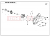 WATER PUMP ASSY - E08 - CFMOTO UFORCE 600 (CF600UTR [T1b] ) 2023
