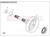 CFMOTO UFORCE 800 (CF800-3) CLUTCH CRUST ASSY