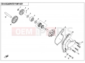 CFMOTO UFORCE 800 (CF800-3) WATER PUMP ASSY.
