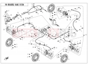 CFMOTO UFORCE 800 (CF800-3) BRAKE SYSTEM