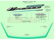 CFMOTO UFORCE 800 (CF800-3) DECAL