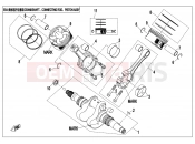 CFMOTO UFORCE 800 (CF800-3) CRANKSHAFT@^CONNECTING GOD@^PISTON ASSY - E04