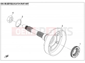 CFMOTO UFORCE 800 (CF800-3) CLUTCH CURST ASSY - E05-3