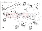 CFMOTO 2018 UTV UFORCE 800 (CF800-3) BRAKE SYSTEM(2017) - F08-A
