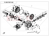 CFMOTO 2018 UTV UFORCE 800 (CF800-3) FRONT AXLE - F31