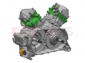 CFMOTO UFORCE 800 (CF800-3) 2V91W ENGINE(SHORT FRONT OUTPUT SHAFT) - E00-2