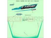 CFMOTO 2020 UTV UFORCE 800 (CF800-3) RUSSIAN CHARACTER DECALS