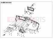 CFMOTO UFORCE 800 (CF800UTR-2) FRONT PLASTICS  - F04-2