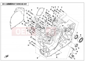 CFMOTO UFORCE 800 (CF800UTR-2) RIGHT CRANKCASE ASSY. - E01-2