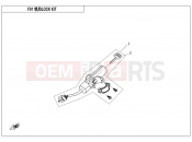 CFMOTO UFORCE 800 (CF800UTR-2) LOCK KIT - F01