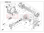 CFMOTO UFORCE 800 (CF800UTR-2) REAR AXLE(AUTOMATIC DIFFERENTIAL LOCK) - F33-A-V2