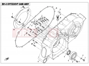 CFMOTO 2020 UTV UFORCE 800 (CF800UTR-2) CVT CASE ASSY. - E01-3