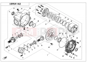 CFMOTO 2021 UTV UFORCE 800 (CF800UTR-2) REAR AXLE(AUTOMATIC DIFFERENTIAL LOCK) - F33-A-V3