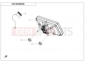 CFMOTO UFORCE 800 (CF800UTR-4) DASHBOARD - F17