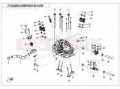 CFMOTO UFORCE 800 (CF800UTR-4) CYLINDER HEAD NO.2 ASSY - E02-6