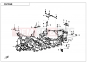 CFMOTO UFORCE 800 (CF800UTR-4) FRAME - F03
