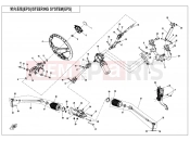 CFMOTO UFORCE 800 (CF800UTR-4) STEERING SYSTEM - F10