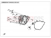 CFMOTO UFORCE 800 (CF800UTR-4) RIGHT CRANKCASE COVER ASSY - E01-5