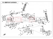 CFMOTO UFORCE 800 (CF800UU-A) FRONT SUSPENSION - F05