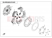 CFMOTO UFORCE 800 (CF800UU-A) CLUTCH ASSY - E05-4