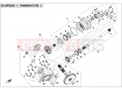CFMOTO 2018 UTV UFORCE 800 (CF800UU-A) TRANSMISSION SYSTEM (2) - E06-2