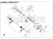 CFMOTO 2021 UTV UFORCE 800 (CF800UU-A) TRANSMISSION SYSTEM(3) - E06-3-V4