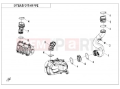 CFMOTO 2025 SSV ZFORCE 950 (CF1000STR-3L) CVT AIR PIPE - F00-2
