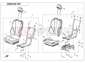 CFMOTO 2025 SSV ZFORCE 950 (CF1000STR-3L) FRONT SEAT - F13-1
