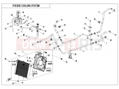CFMOTO 2025 SSV ZFORCE 950 (CF1000STR-3L) COOLING SYSTEM - F18