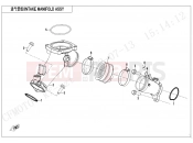 CFMOTO 2025 SSV ZFORCE 950 (CF1000STR-3L) INTAKE MANIFOLD ASSY - E02-5
