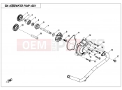 CFMOTO 2025 SSV ZFORCE 950 (CF1000STR-3L) WATER PUMP ASSY. - E08