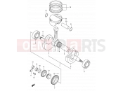 SUZUKI DR-Z400S K7 (2007) (E03,E28,E33) 7 - CRANKSHAFT