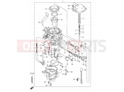 SUZUKI DR-Z400S K7 (2007) (E03,E28,E33) 12 - CARBURETOR