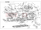CFMOTO 2020 SSV ZFORCE 1000 (CF1000US-2) FRAME - F03-V5