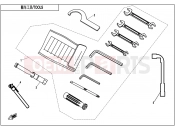 CFMOTO 2020 SSV ZFORCE 1000 (CF1000US-2) TOOLS - F20-V2