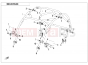 CFMOTO 2020 SSV ZFORCE 1000 (CF1000US-2) CAB FRAME - F23