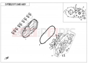CFMOTO 2020 SSV ZFORCE 1000 (CF1000US-2) CVT CASE ASSY - E01-3-V3