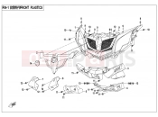 CFMOTO ZFORCE 1000 (CF1000US-2) FRONT PLASTIC 1 - F04-1