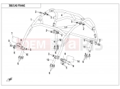 CFMOTO ZFORCE 1000 (CF1000US-2) CAB FRAME - F23-V2