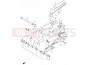SUZUKI DR-Z400S K7 (2007) (E03,E28,E33) 52 - REAR SWINGING ARM